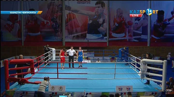 Бокстан Қазақстан чемпионаты: Тартысты жекпе-жекте Оразхан Ергеш (60 кг) қарсыласын жеңді (ВИДЕО)
