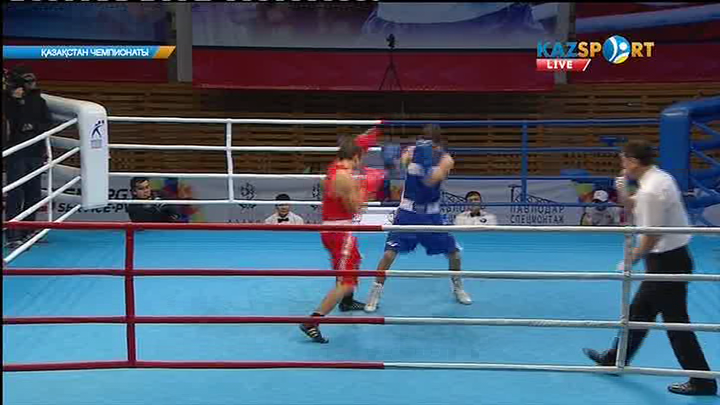 Бокстан Қазақстан чемпионаты: Саят Мұратбеков (60 кг) техникалық нокаутпен жеңді (ВИДЕО)