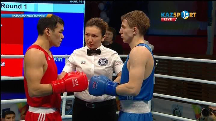 Бокстан Қазақстан чемпионаты: 69 кг. салмақта ақтық сында Қанағат Маралов пен Абылайхан Жүсіпов кездеседі (ВИДЕО)