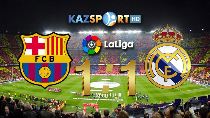 «Барселона» - «Реал». Серхио Рамос тағы да өз командасын жеңілістен құтқарды