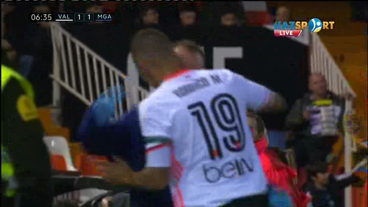 «Валенсия» - «Малага»: Родригоның голы - 1:1 (ВИДЕО)