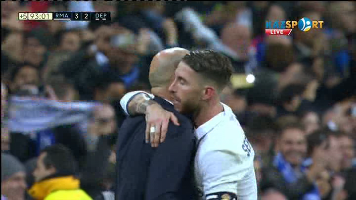 «Реал» - «Депортиво»: Серхио Рамостың голы - 3:2 (ВИДЕО)