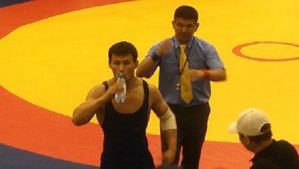 Қазақстандық палуан Нұрлан Бекжанов Әлем чемпионатында екінші орын алды