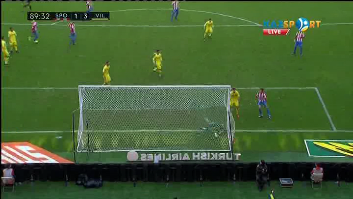 «Спортинг» - «Вильярреал»: Кармонаның голы - 1:3 (ВИДЕО)