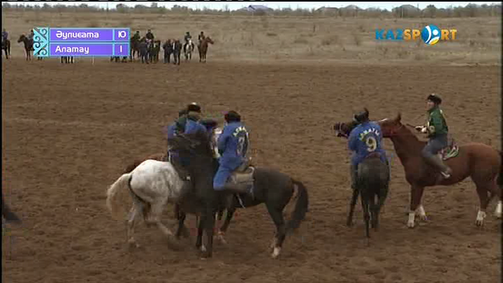 «Әулиеата» - «Алатау». Көкпар. Ұлттық ойын. Жастар арасындағы XII Қазақстан чемпионаты