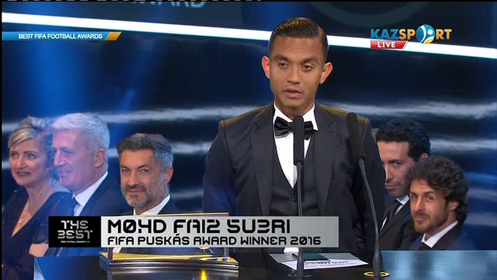 Мохд Фаиз Субри «Ференц Пушкаш» марапаты берілетін үздік гол авторы атанды  (ВИДЕО)