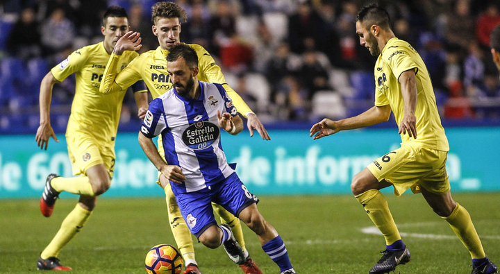 «Депортиво» - «Вильярреал» кездесуіне видеошолу (ВИДЕО)