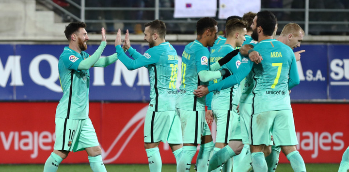 «Барселона» «Эйбарды»  4:0 есебімен ойсырата ұтты