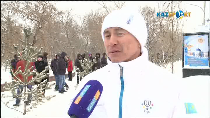 Ақмола облысындағы Алау Эстафетасы (ВИДЕО)