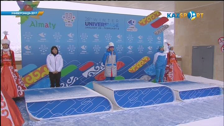 Екатерина Айдова қола медальмен марапаттау рәсімі (ВИДЕО)