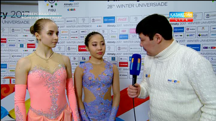 Жансая Адыханова мен Вероника Шевелева: Жанкүйерлердің қолдауын сезіндік (ВИДЕО)