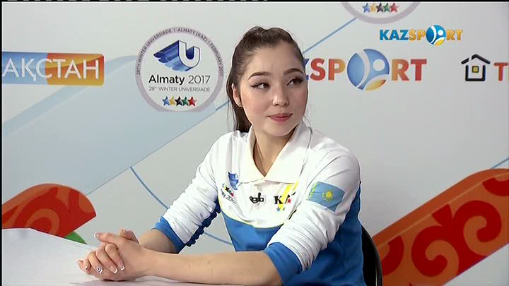 «Универсиада алауы аясында». Айза Мамбекова