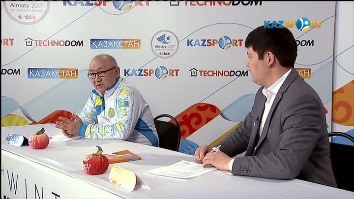 «Универсиада алауы аясында». Мадиғали Қарсыбеков