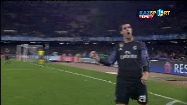 «Наполи» - «Реал Мадрид»: Мората командасының үшінші голын салды - 1:3