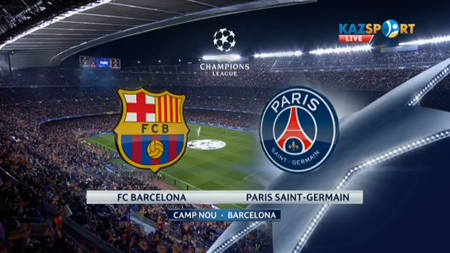Чемпиондар лигасы. «Барселона» -«ПСЖ» матчы басталды