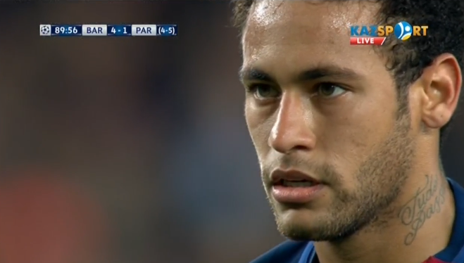 «Барселона» -«ПСЖ»: Неймар пенальтиді сәтті орындады - 5:1