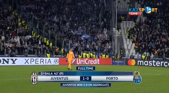 «Ювентус» УЕФА Чемпиондар лигасының ширек финалына шықты