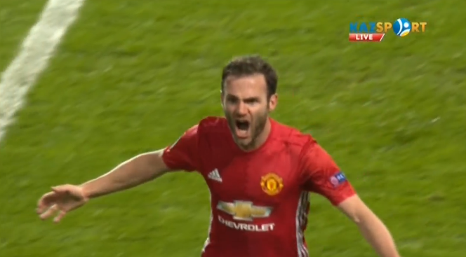 «Манчестер Юнайтед» - «Ростов»: Хуан Мата есепті ашты - 1:0