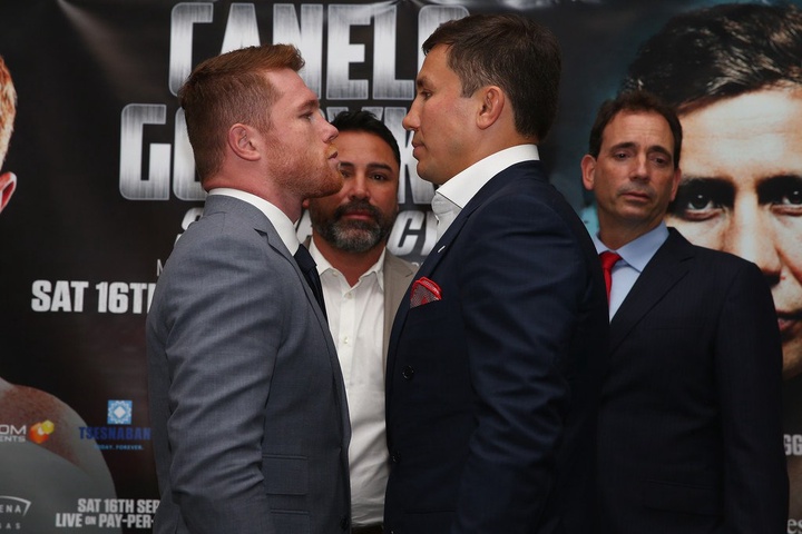 Головкин мен Альварес баспасөз жиынын өткізді (ФОТО/ВИДЕО)