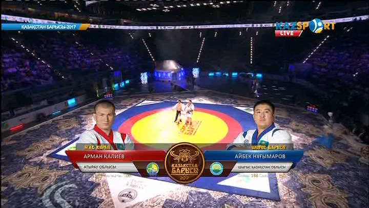 Айбек Нұғымаров «Қазақстан барысы» турнирінде 3-орынды иеленді