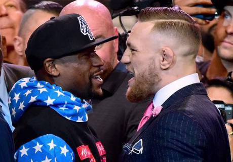 МакГрегор мен Мейвезер алғаш рет көз арбасты