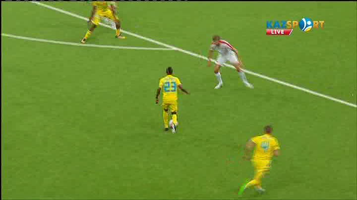 «Астана» - «Спартак»: Патрик Твумасидің голы - 1:0 (ВИДЕО)