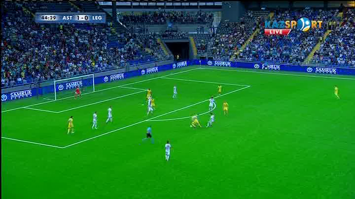 «Астана» - «Легия»: Иван Маевскийдің голы - 2:0 (ВИДЕО)