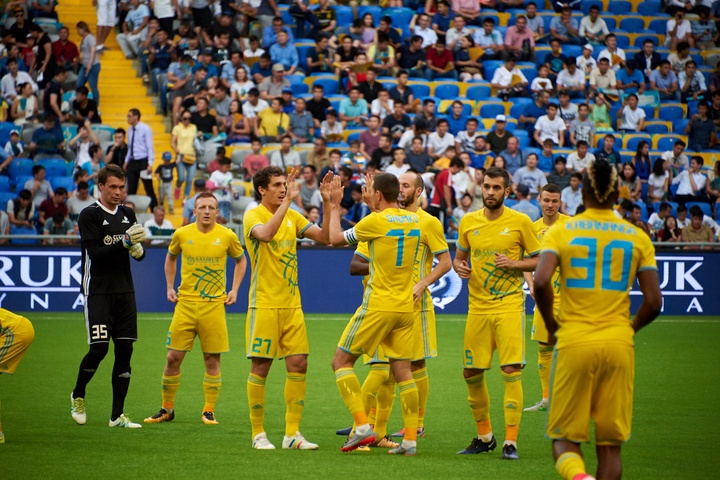 «Астана»  ФК-ның  Варшаваға аттанған құрамы